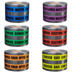 Detectable Warning Tapes Manufactured by Mohit Plast & Pack (