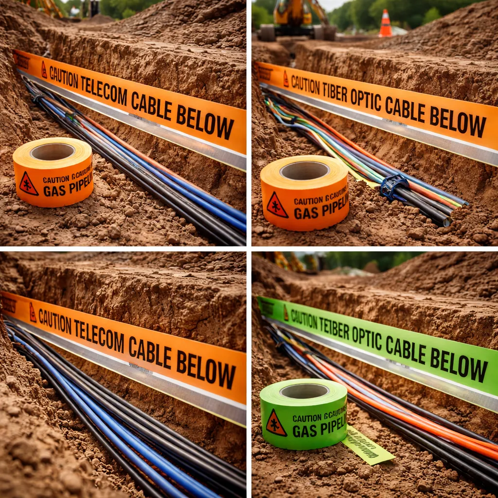 Telecom Cable Warning Tape Supplier in Norway